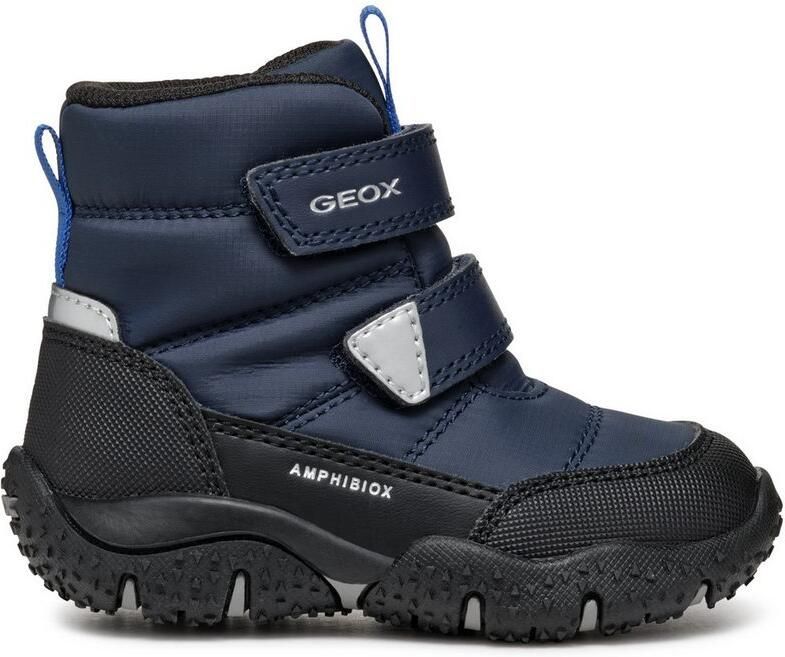 Geox Winterlaarzen B BALTIC BOY B ABX Klittenbandlaars snowboots met warme voering maatsjabloon om te downloaden