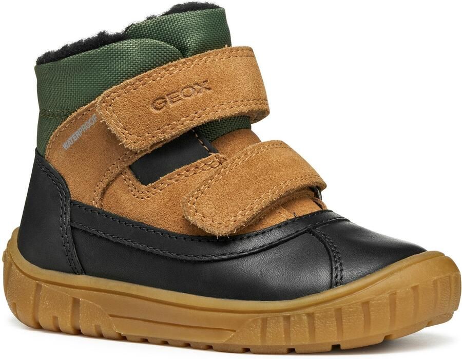 Geox Winterlaarzen B OMAR BOY WPF Klittenbandlaars snowboots met warme voering maatsjabloon om te downloaden - Foto 5