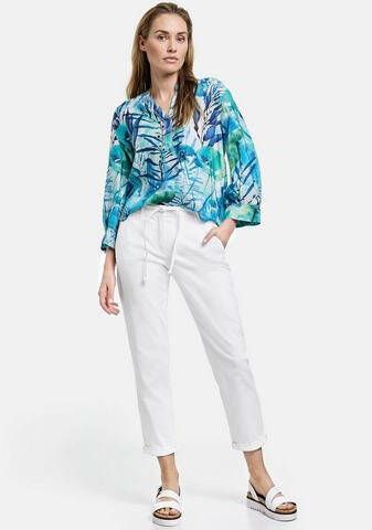 Gerry Weber Chino verkort met smalle omslagzoom