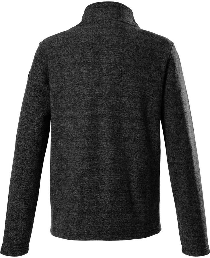 G.I.G.A. DX by killtec Fleecejack GW 42 MN FLC JCKT G.I.G.A. DX Fleecejas: Melange look zakken met rits kinbescherming