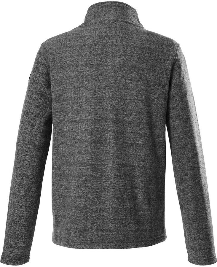 G.I.G.A. DX by killtec Fleecejack GW 42 MN FLC JCKT G.I.G.A. DX Fleecejas: Melange look zakken met rits kinbescherming