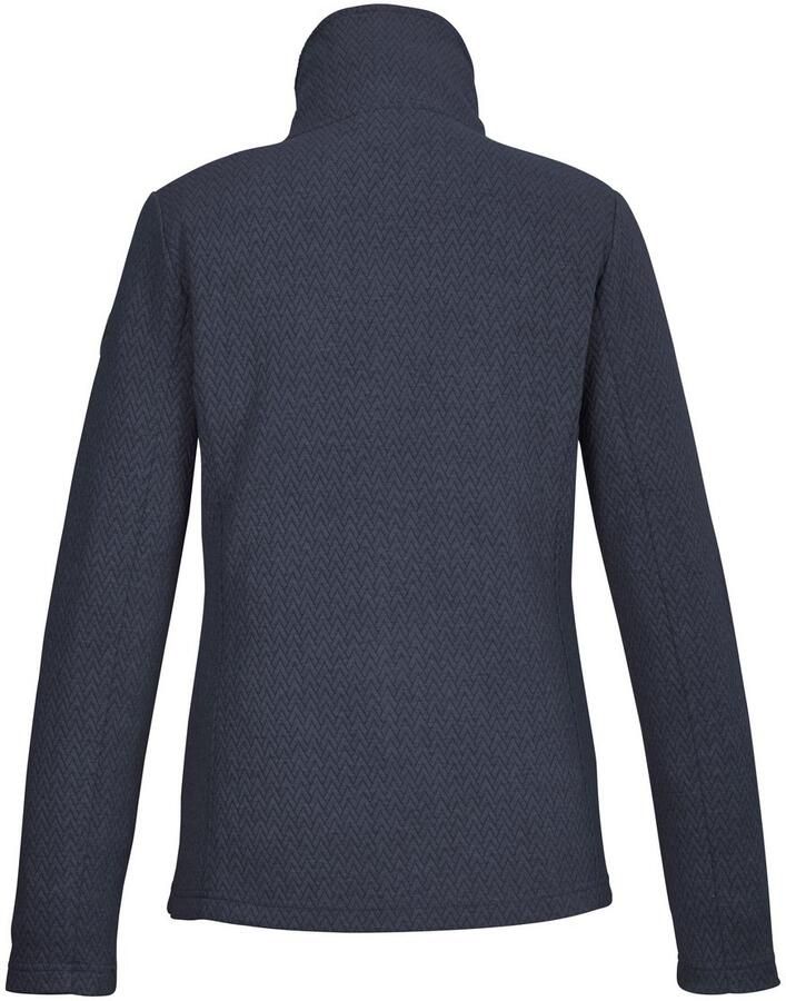 G.I.G.A. DX by killtec Fleecejack GW 49 WMN KNTFLC JCKT Veelzijdige dames gebreide fleecejack jacquard-look ritszakken