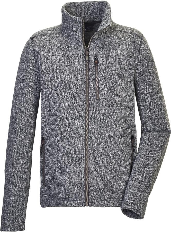 G.I.G.A. DX by killtec Fleecejack GW 55 MN KNTFLC JCKT Tijdloze gebreide fleecejack gerecycled materiaal zakken met rits - Foto 2
