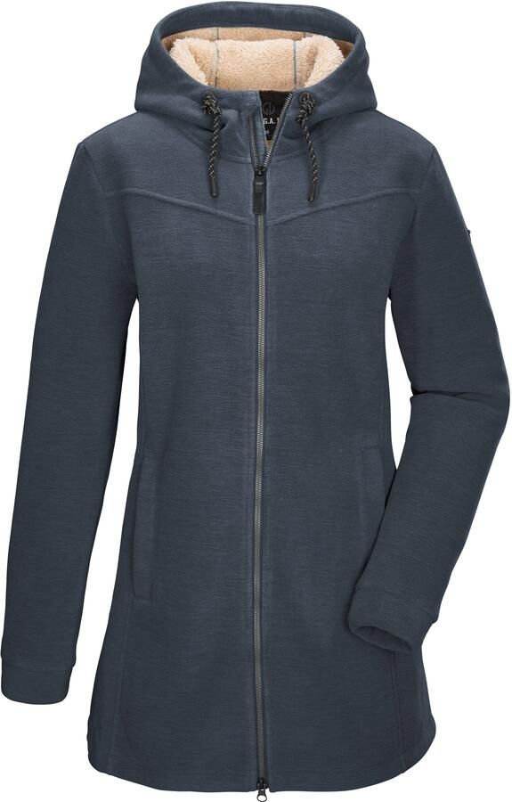 G.I.G.A. DX by killtec Fleecejack GW 82 WMN FLC PRK Fleeceparka met teddybont 2-weg-ritssluiting verstelbare capuchon - Foto 2