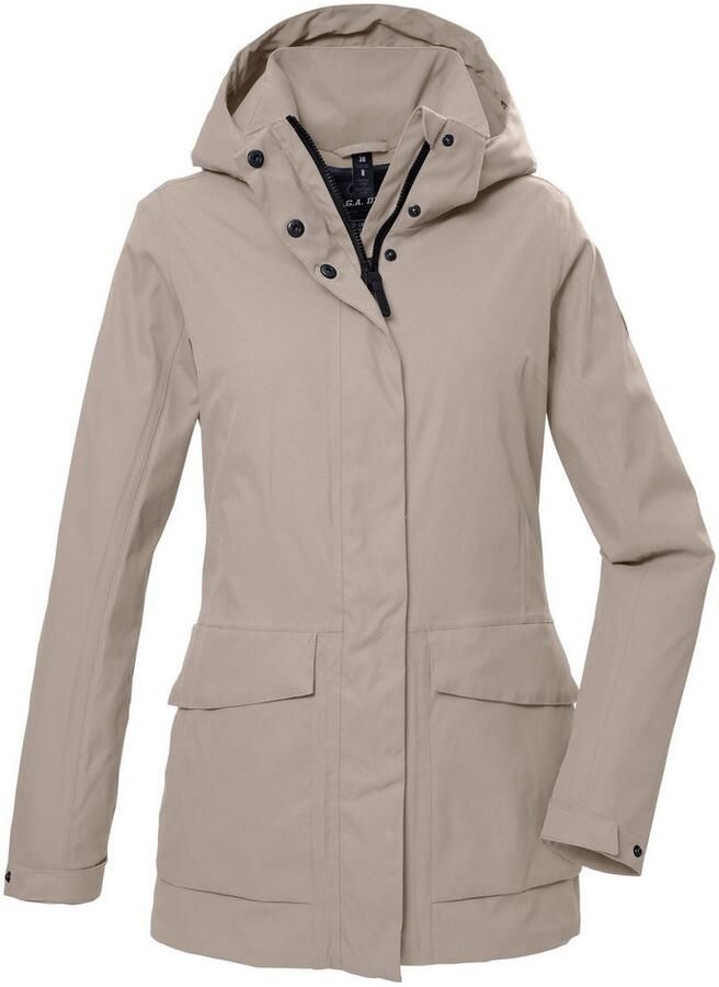 G.I.G.A. DX by killtec Functioneel jack GS 54 WMN JCKT Waterdicht ade d gerecyclede materialen afneembare capuchon - Foto 2