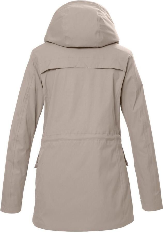 G.I.G.A. DX by killtec Functioneel jack GS 54 WMN JCKT Waterdicht ade d gerecyclede materialen afneembare capuchon - Foto 3