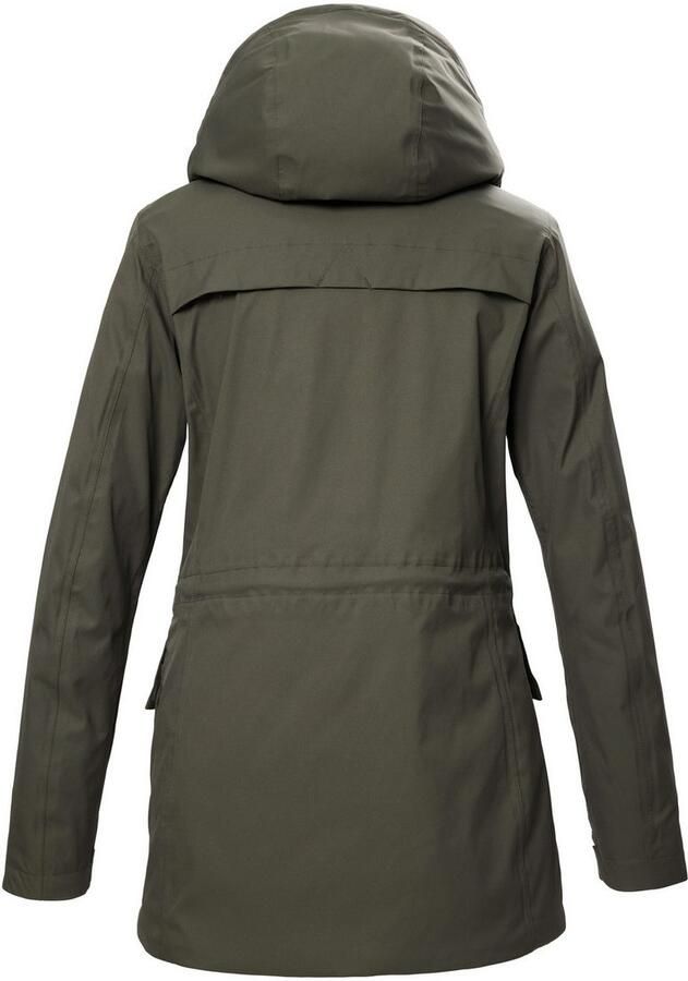 G.I.G.A. DX by killtec Functioneel jack GS 54 WMN JCKT Waterdicht ade d gerecyclede materialen afneembare capuchon - Foto 3