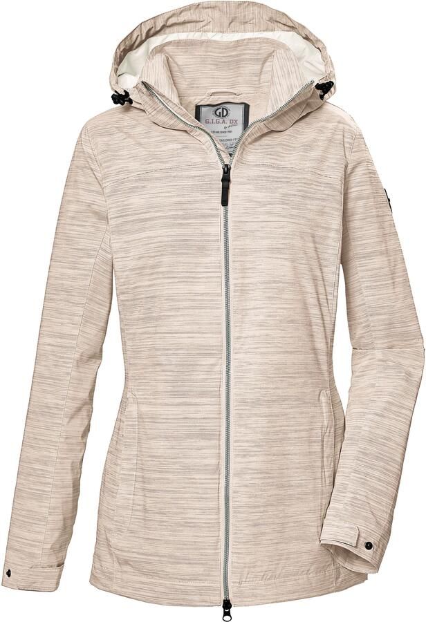 G.I.G.A. DX by killtec Functioneel jack GS 67 WMN JCKT Gestreepte dames outdoorjas waterafstotend 2-weg rits - Foto 2