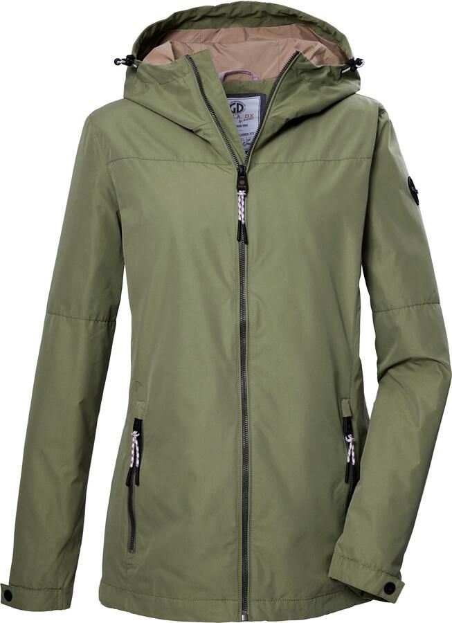 G.I.G.A. DX by killtec Functioneel jack GS 71 WMN JCKT Damesjack: waterdicht winddicht PFAS-vrij verstelbaar capuchon - Foto 6
