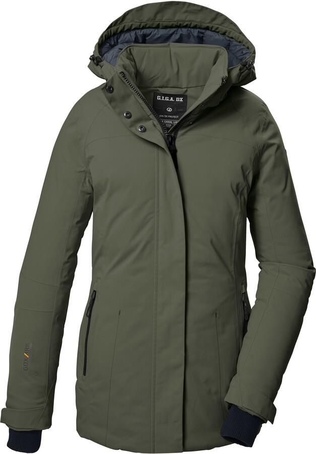 G.I.G.A. DX by killtec Functioneel jack GW 6 WMN JCKT Dames winterjack: waterdicht ademend afneembare capuchon - Foto 5