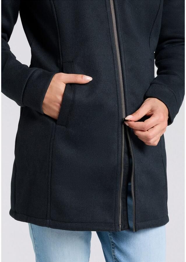 G.I.G.A. DX by killtec Gebreid fleecejack GW 37 WMN KNTFLC PRK verwar d & windafstotend overgangsjas (1 stuk)