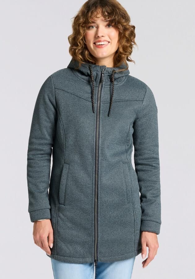 G.I.G.A. DX by killtec Gebreid fleecejack GW 37 WMN KNTFLC PRK verwar d & windafstotend overgangsjas (1 stuk) - Foto 5