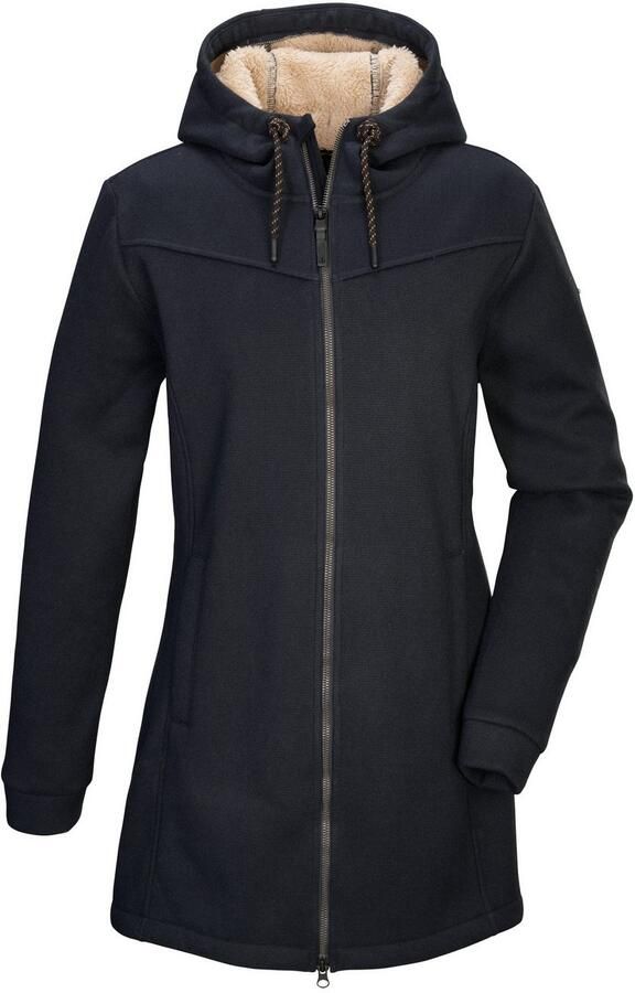 G.I.G.A. DX by killtec Gebreid fleecejack GW 37 WMN KNTFLC PRK verwar d & windafstotend overgangsjas (1 stuk) - Foto 4