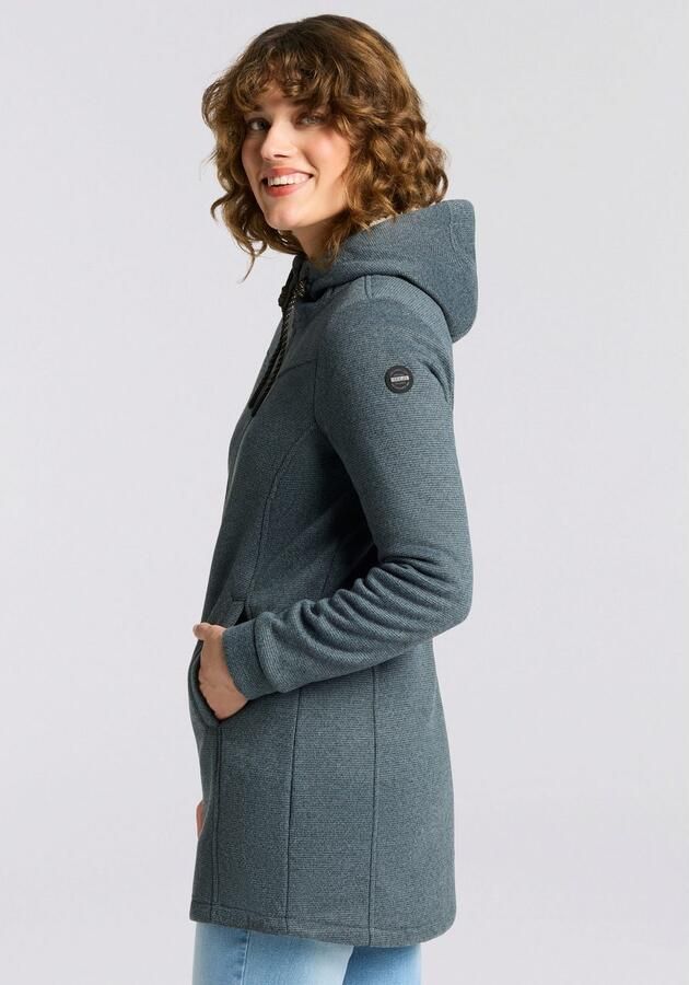 G.I.G.A. DX by killtec Gebreid fleecejack GW 37 WMN KNTFLC PRK verwar d & windafstotend overgangsjas (1 stuk) - Foto 2