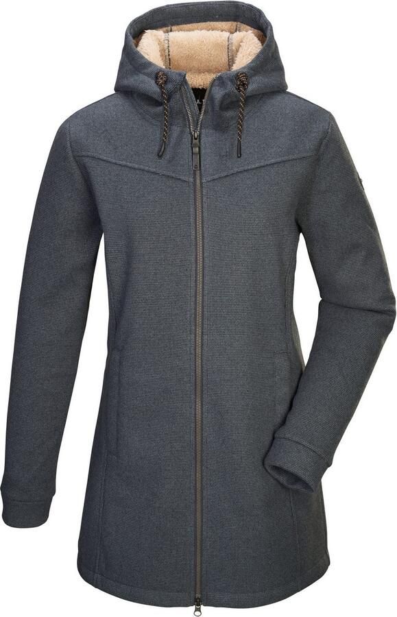 G.I.G.A. DX by killtec Gebreid fleecejack GW 37 WMN KNTFLC PRK verwar d & windafstotend overgangsjas (1 stuk) - Foto 4