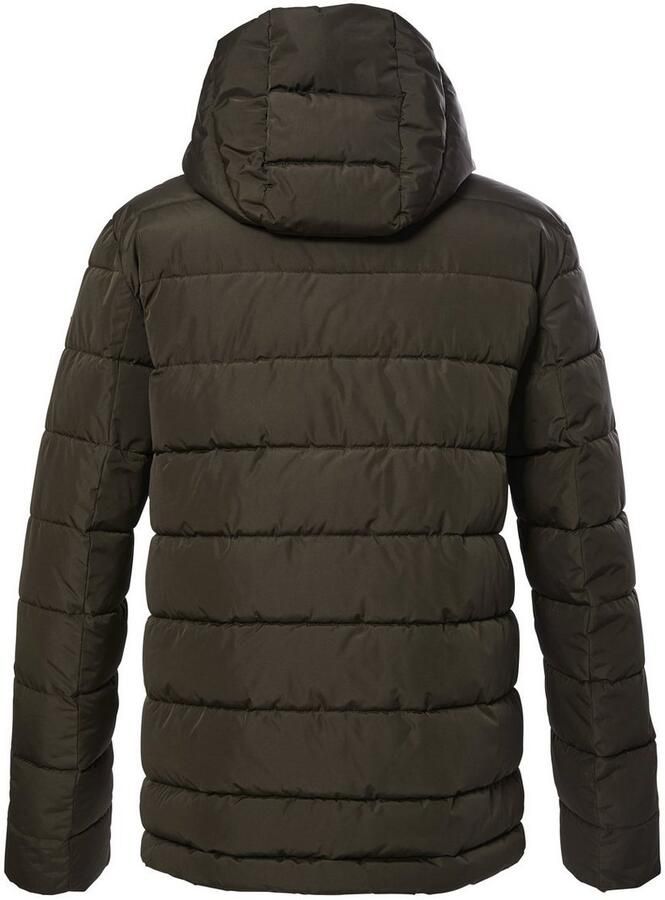 G.I.G.A. DX by killtec Gewatteerde jas GW 10 MN QLTD JCKT Ademende waterafstotende herenjas met verstelbare capuchon