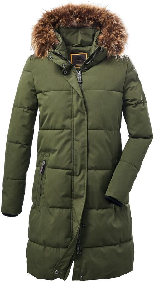 G.I.G.A. DX by killtec Gewatteerde jas GW 18 WMN QLTD PRK waterafstotend afneembare kunstbont - Foto 5