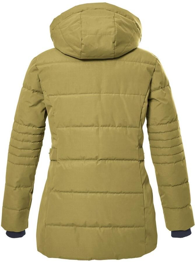 G.I.G.A. DX by killtec Gewatteerde jas GW 25 WMN QLTD JCKT Getailleerde winterjas waterafstotend winddicht afneembare capuchon