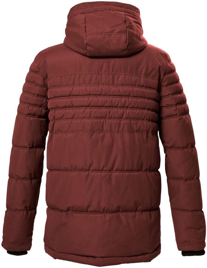 G.I.G.A. DX by killtec Gewatteerde jas GW 28 MN QLTD JCKT Winddichte waterafstotende gewatteerde jas met afneembare capuchon