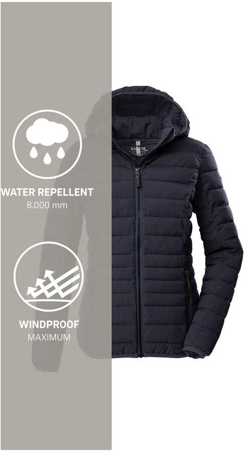 G.I.G.A. DX by killtec Gewatteerde jas GW 49 WMN QLTD JCKT Wind- en waterafstotende dames gewatteerde jas met 8.000 mm waterkolom - Foto 5