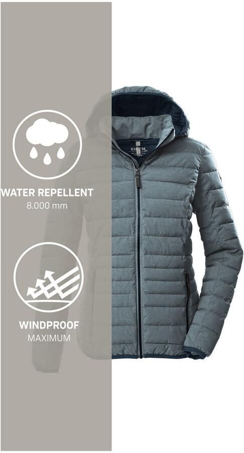 G.I.G.A. DX by killtec Gewatteerde jas GW 49 WMN QLTD JCKT Wind- en waterafstotende dames gewatteerde jas met 8.000 mm waterkolom - Foto 5