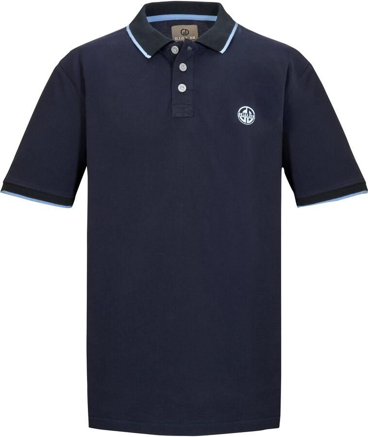 G.I.G.A. DX by killtec Poloshirt GS 6 MN PLSHRT GOTS Heren poloshirt van biologisch katoen met carbonfinish.