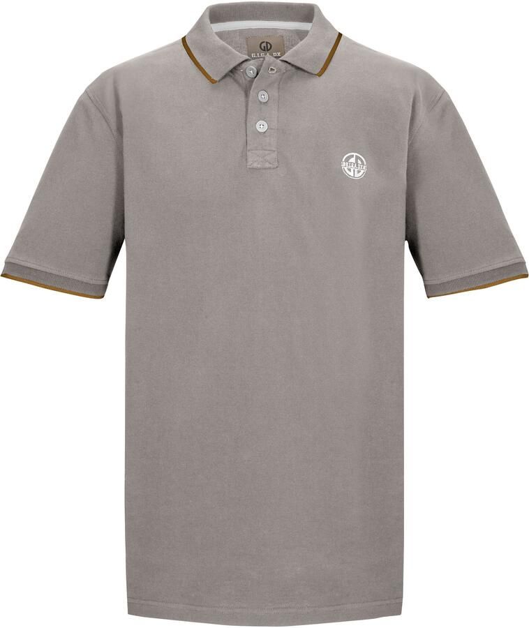 G.I.G.A. DX by killtec Poloshirt GS 6 MN PLSHRT GOTS Heren poloshirt van biologisch katoen met carbonfinish.