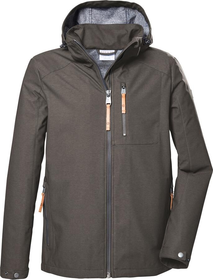 G.I.G.A. DX by killtec Softshell-jack GS 7 MN SFTSHLL JCKT Heren softshelljas: waterafstotend afneembare capuchon - Foto 5