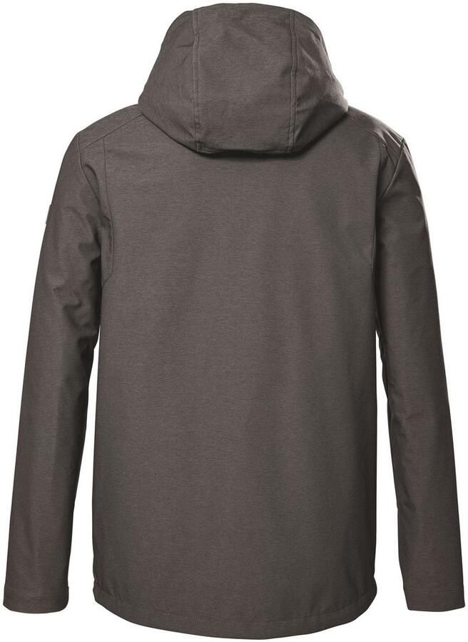 G.I.G.A. DX by killtec Softshell-jack GS 7 MN SFTSHLL JCKT Heren softshelljas: waterafstotend afneembare capuchon