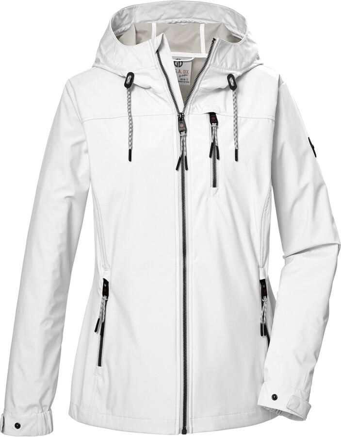 G.I.G.A. DX by killtec Softshell-jack GS 74 WMN SFTSHLL JCKT Softshelljack: waterafstotend winddicht PFAS-vrij geïmpregneerd - Foto 2