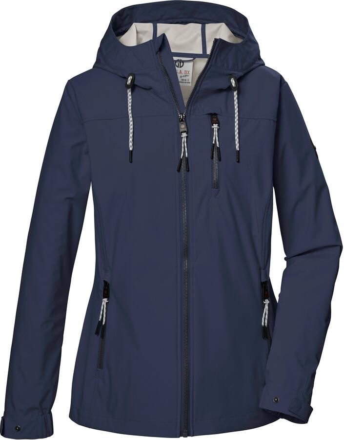 G.I.G.A. DX by killtec Softshell-jack GS 74 WMN SFTSHLL JCKT Softshelljack: waterafstotend winddicht PFAS-vrij geïmpregneerd - Foto 2