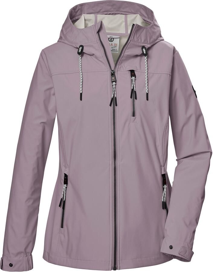 G.I.G.A. DX by killtec Softshell-jack GS 74 WMN SFTSHLL JCKT Softshelljack: waterafstotend winddicht PFAS-vrij geïmpregneerd - Foto 2