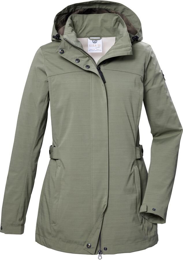 G.I.G.A. DX by killtec Softshell-jack GS 75 WMN SFTSHLL JCKT Waterafstotende ade de softshelljack PFAS-vrij geïmpregneerd - Foto 3