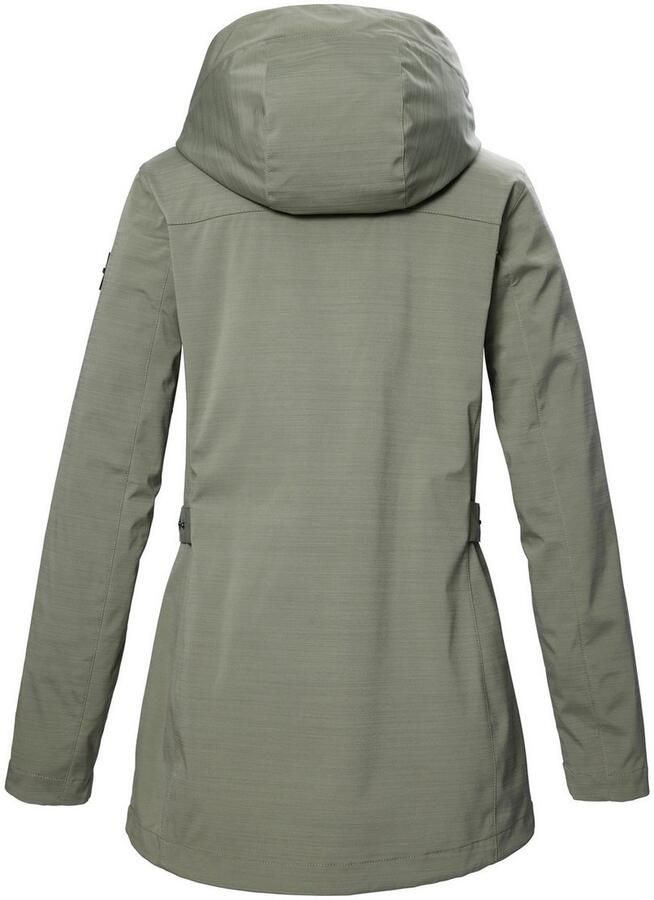 G.I.G.A. DX by killtec Softshell-jack GS 75 WMN SFTSHLL JCKT Waterafstotende ade de softshelljack PFAS-vrij geïmpregneerd