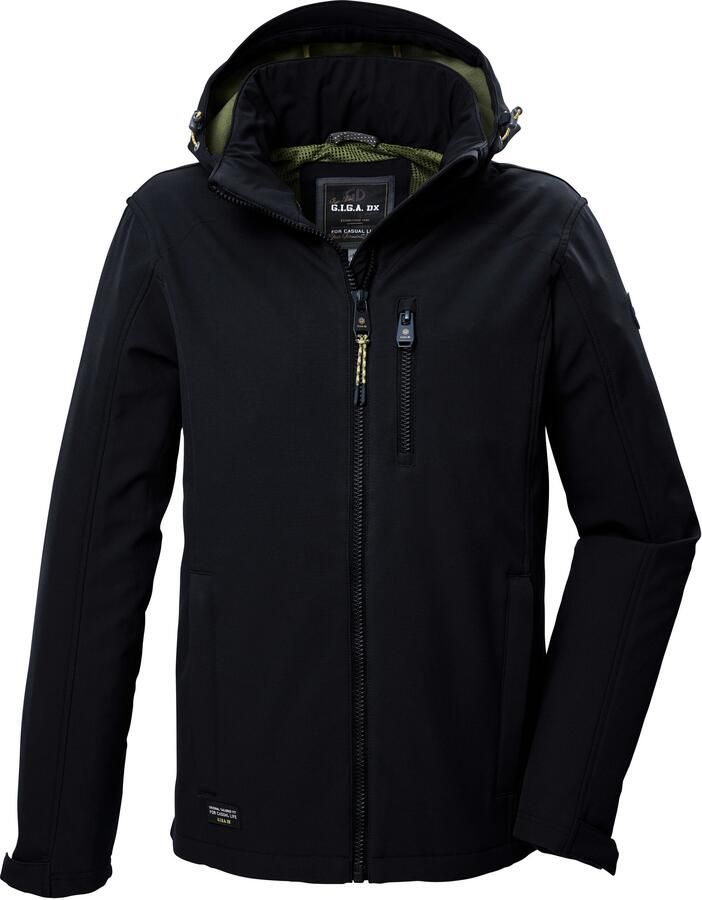 G.I.G.A. DX by killtec Softshell-jack GW 29 MN SFTSHLL JCKT Waterdichte softshell jas met fleece afneembare capuchon ritsen - Foto 4