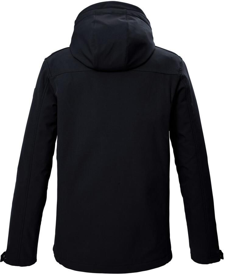 G.I.G.A. DX by killtec Softshell-jack GW 29 MN SFTSHLL JCKT Waterdichte softshell jas met fleece afneembare capuchon ritsen