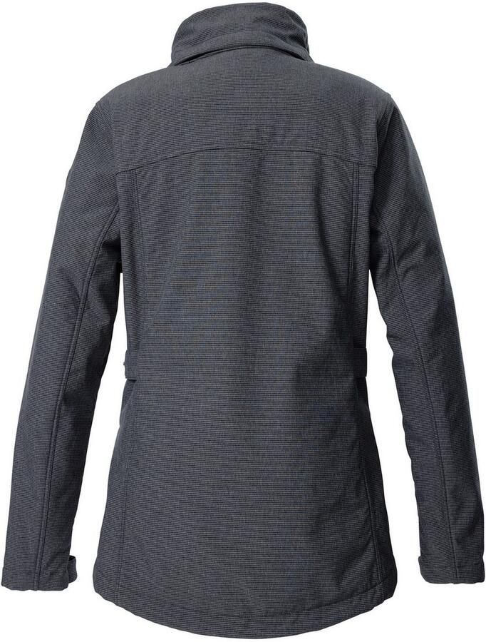 G.I.G.A. DX by killtec Softshell-jack GW 35 WMN SFTSHLL JCKT Waterdichte ade de softshelljas met afneembare capuchon