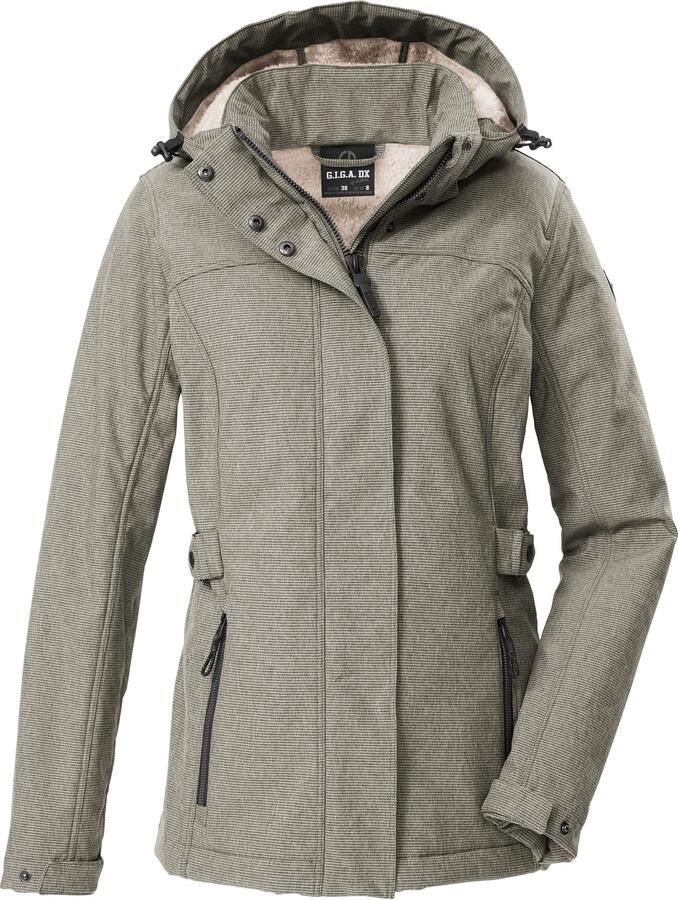 G.I.G.A. DX by killtec Softshell-jack GW 35 WMN SFTSHLL JCKT Waterdichte ade de softshelljas met afneembare capuchon - Foto 2