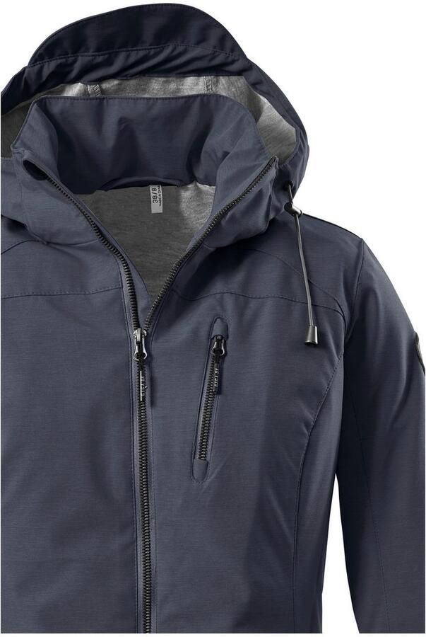 G.I.G.A. DX by killtec Softshell-jack Solena Waterafstotend 2-weg rits afneembare capuchon - Foto 3