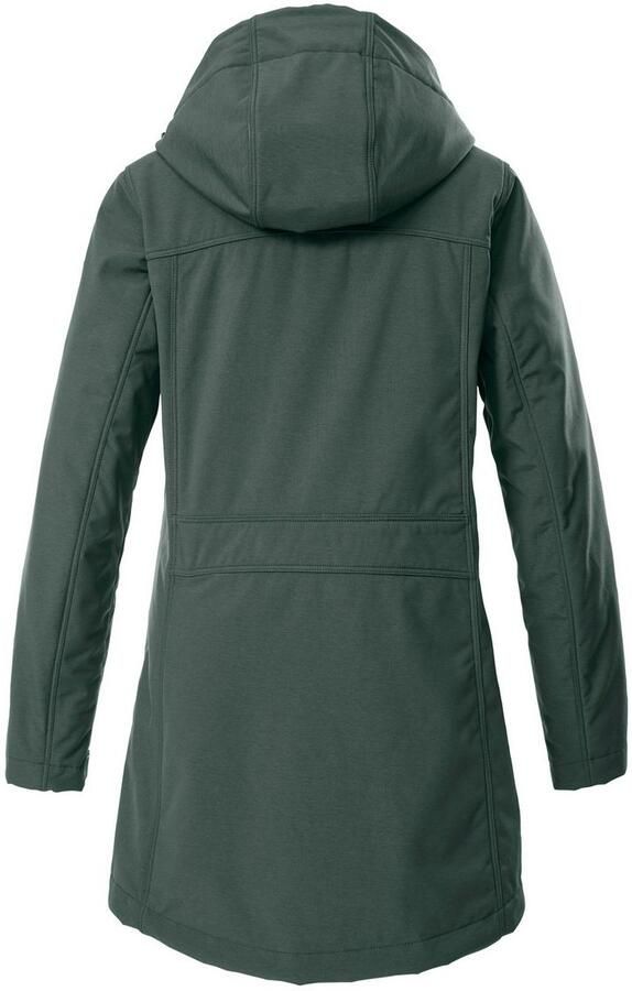 G.I.G.A. DX by killtec Softshell-parka GW 36 WMN SFTSHLL PRK Softshellparka: waterdicht teddybont 2-weg-ritssluiting - Foto 4