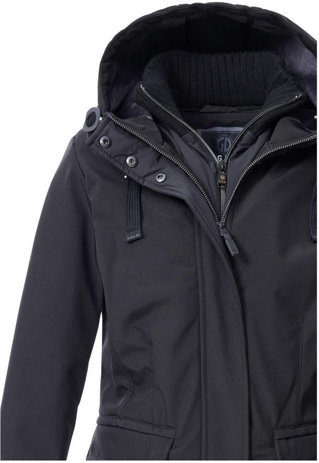 G.I.G.A. DX by killtec Softshell-parka GW 79 WMN SFTSHLL PRK Dames Softshellparka: waterafstotend 2-weg-ritssluiting - Foto 2