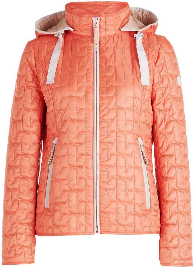 Gil Bret Gewatteerde jas met capuchon en rits