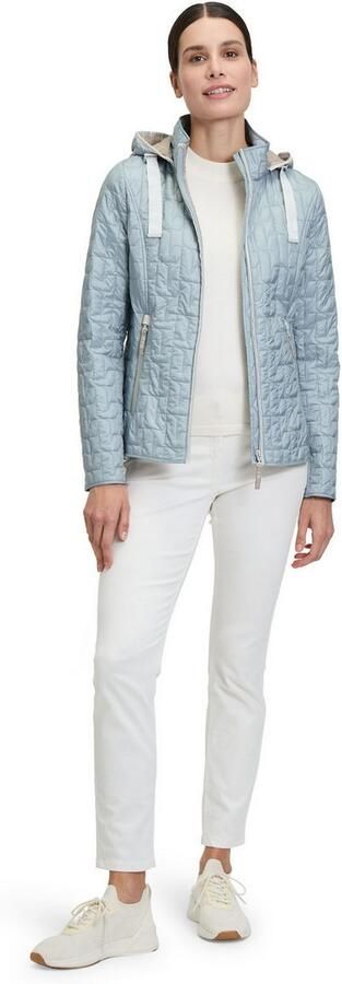 Gil Bret Gewatteerde jas met capuchon Blue Dames - Foto 7