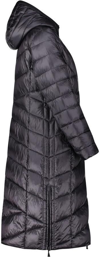 Gil Bret Capuchon Lange Gewatteerde Jas Black Dames - Foto 6