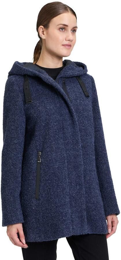 Gil Bret Lange jas met capuchon en blinde ritssluiting - Foto 6