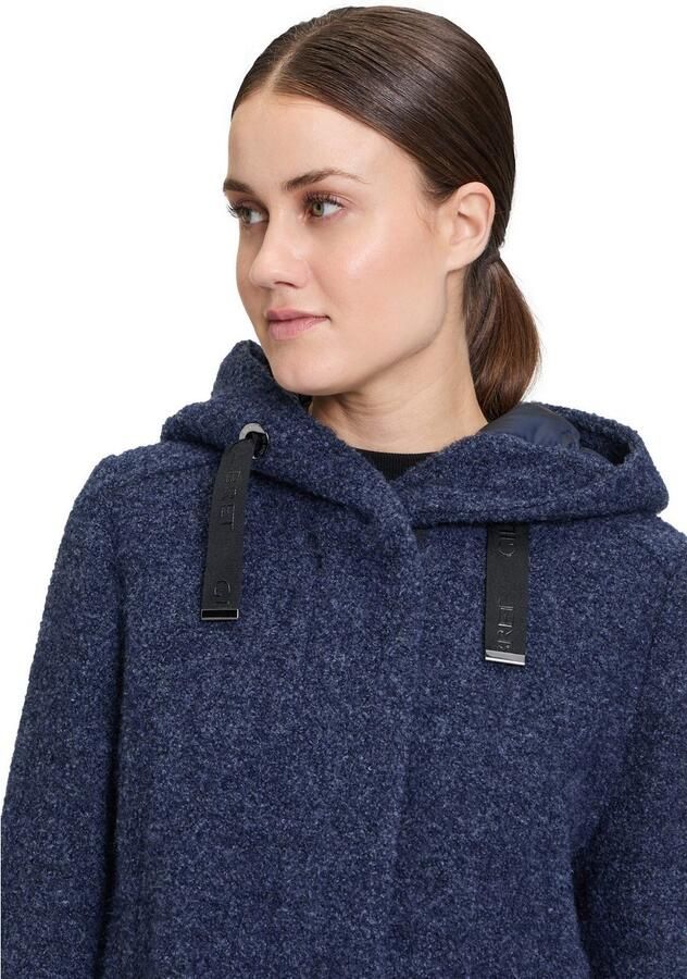 Gil Bret Lange jas met capuchon en blinde ritssluiting - Foto 2