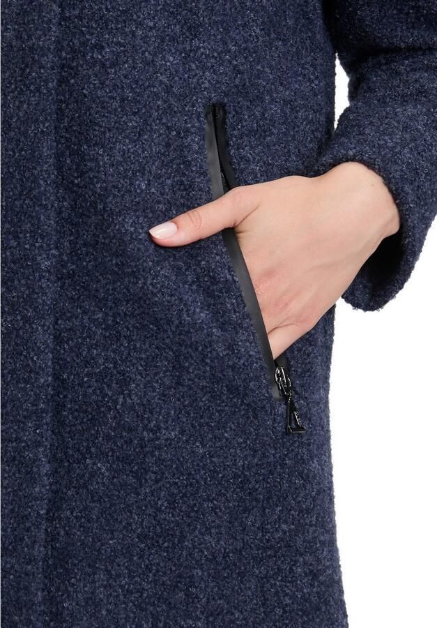 Gil Bret Lange jas met capuchon en blinde ritssluiting - Foto 3