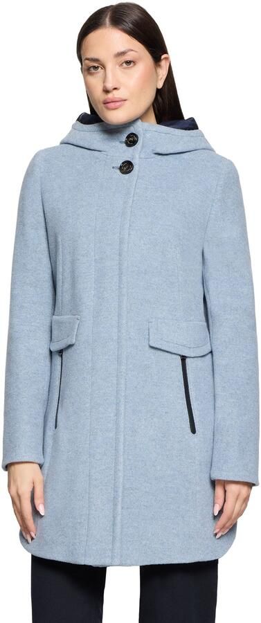 Gil Bret Wollen jas met capuchon en van een wolmix - Foto 5