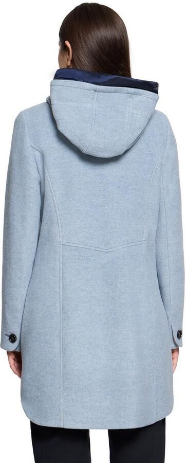 Gil Bret Wollen jas met capuchon en van een wolmix - Foto 6