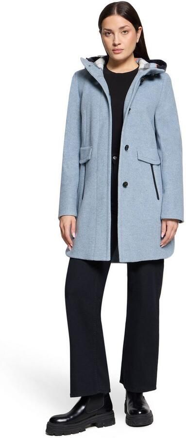 Gil Bret Wollen jas met capuchon en van een wolmix - Foto 4